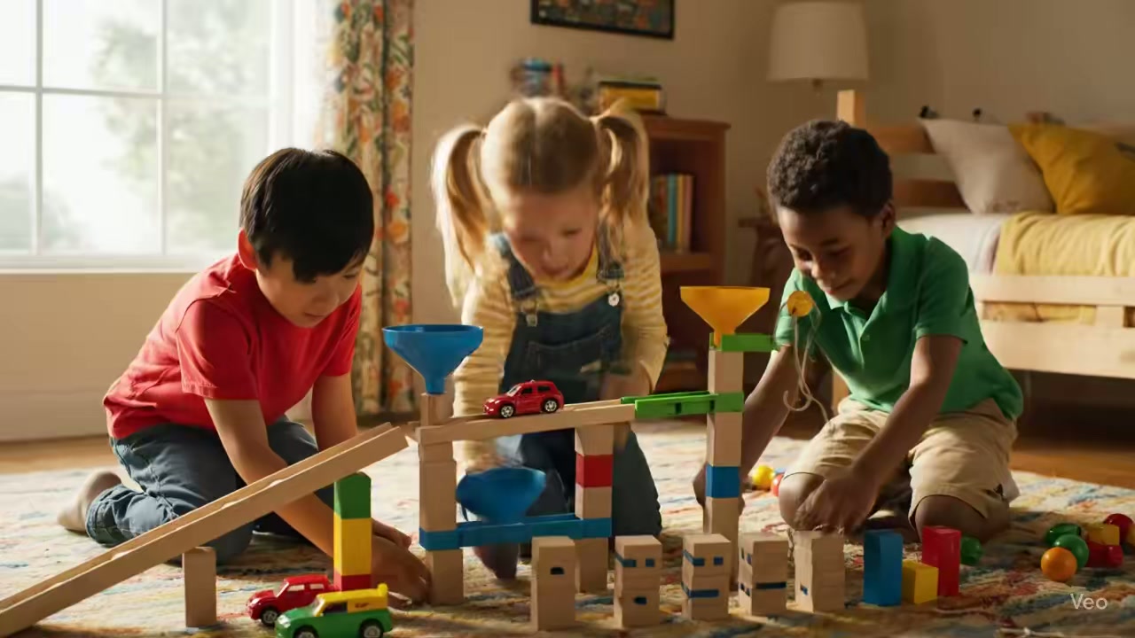 Children smiling together